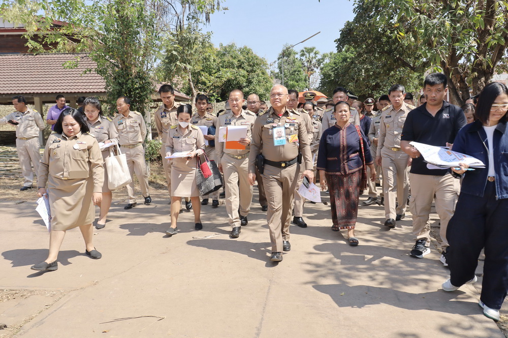 จ.กาฬสินธุ์ สำรวจพื้นที่และประชุมเตรียมการรับเสด็จ สมเด็จพระเจ้าลูกเธอ เจ้าฟ้าสิริวัณณวรี นารีรัตนราชกัญญา