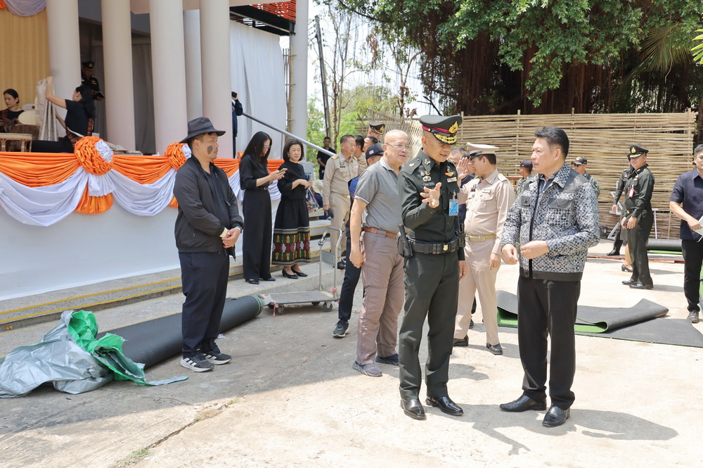 จังหวัดกาฬสินธุ์ ประชุมและลงพื้นที่สหกรณ์ศูนย์ศิลปาชีพทอผ้าไหมแพรวา บ้านโพน อำเภอคำม่วง &nbsp;เตรียมความพร้อมการรับเสด็จสมเด็จพระเจ้าลูกเธอ เจ้าฟ้าสิริวัณณวรี นารีรัตนราชกัญญา