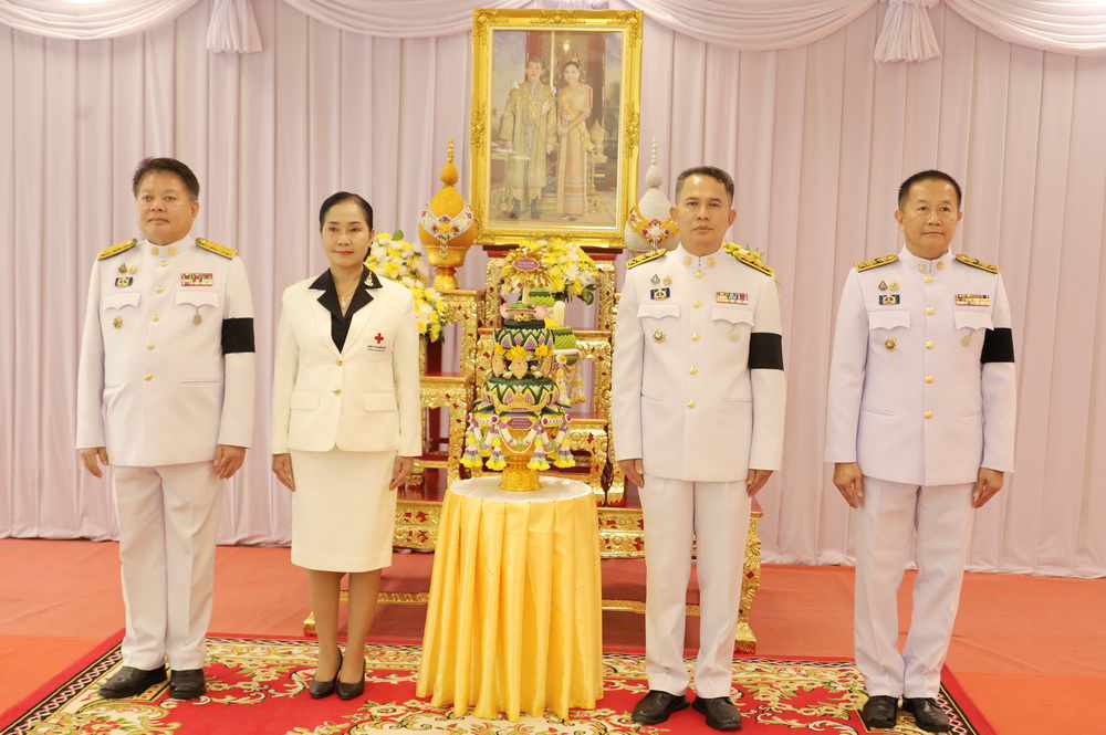 จังหวัดกาฬสินธุ์ จัดพิธีเชิญพุ่มดอกบัวประดิษฐ์ไปเก็บรักษา เพื่อไปถวายสักการะพระศรีมหาโพธิทศมราชบพิตรประจำจังหวัด เนื่องในวันวิสาขบูชา