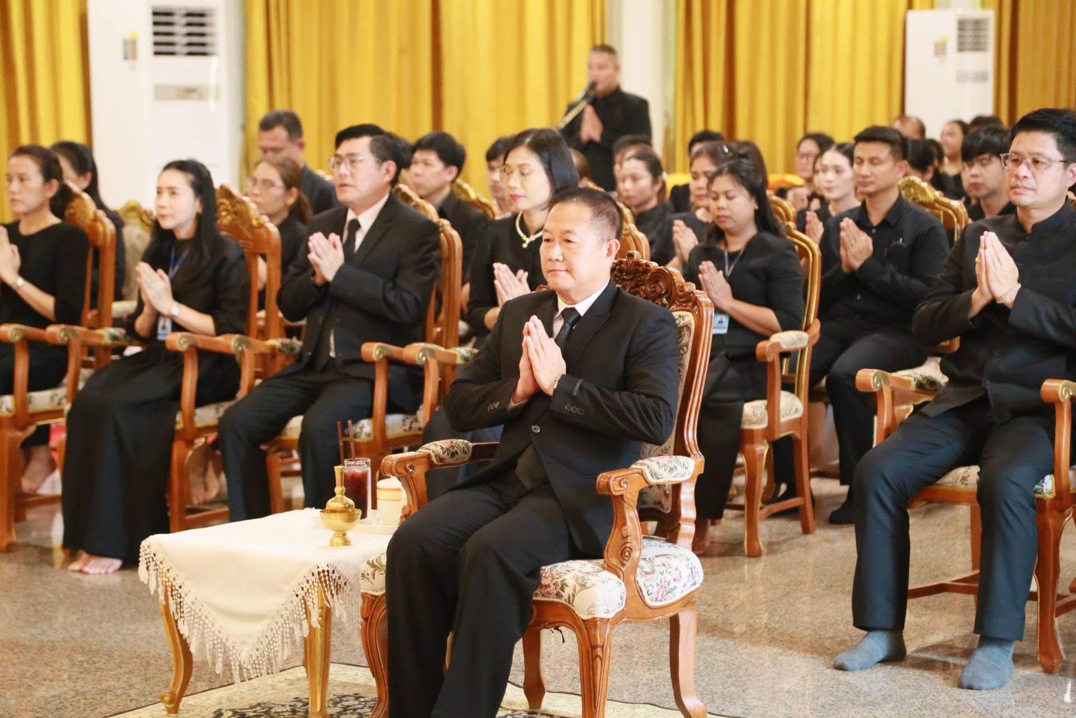จังหวัดกาฬสินธุ์ จัดพิธีบำเพ็ญกุศลสวดพระอภิธรรมอุทิศถวายพระกุศลแด่ สมเด็จพระเจ้าลูกเธอ เจ้าฟ้าพัชรกิติยาภา นเรนทิราเทพยวดี กรมหลวงราชสาริณีสิริพัชร มหาวัชรราชธิดา