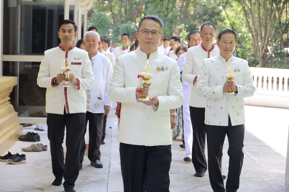 จังหวัดกาฬสินธุ์ จัดกิจกรรมวันสำคัญทางพระพุทธศาสนา &nbsp;วันอาสาฬหบูชาและเข้าพรรษาและจัดกิจกรรม &ldquo;รวมพลังสร้างสัปปายะสู่วัด ด้วยวิถี 5 ส&rdquo; เฉลิมพระเกียรติ พระบาทสมเด็จพระเจ้าอยู่หัว