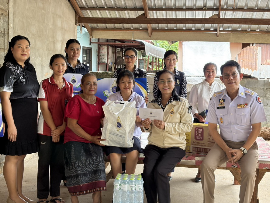 ชมรมแม่บ้านมหาดไทยจังหวัดกาฬสินธุ์ ลงพื้นที่เยี่ยมติดตามผลการเรียนและความเป็นอยู่ของนักเรียนทุนมูลนิธิร่วมจิตต์น้อมเกล้าฯ เพื่อเยาวชนในพระบรมราชินูปถัมภ์ ประจำปีการศึกษา 2569&nbsp;